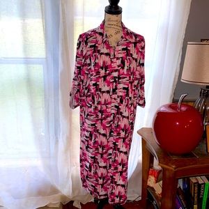 Evan Picone midi dress XL